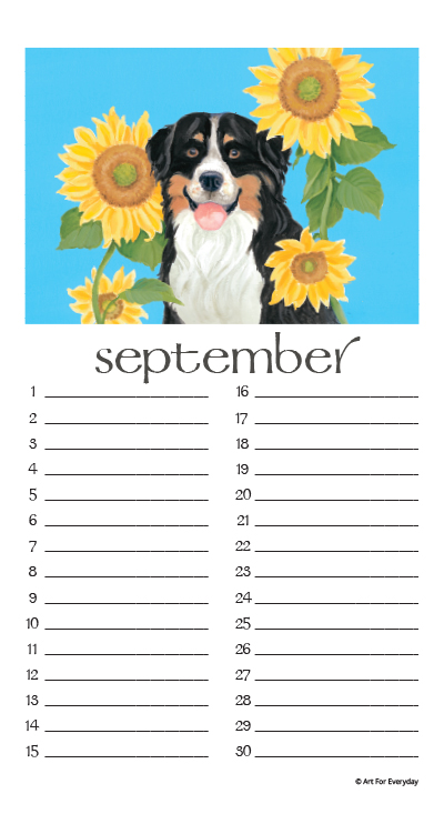 2024 Dog Days Poster Calendar – Crafty Yankee